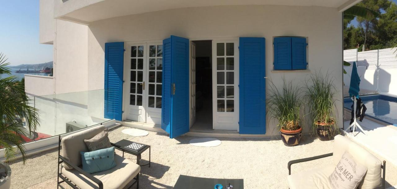 Seaside Villa With Private Pool Home By The Sea - Villa Трогір Екстер'єр фото
