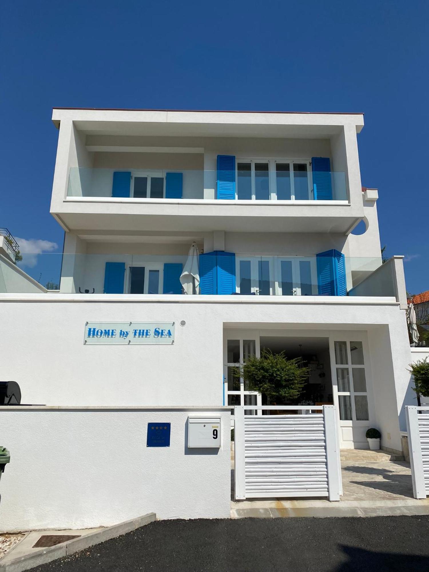 Seaside Villa With Private Pool Home By The Sea - Villa Трогір Екстер'єр фото